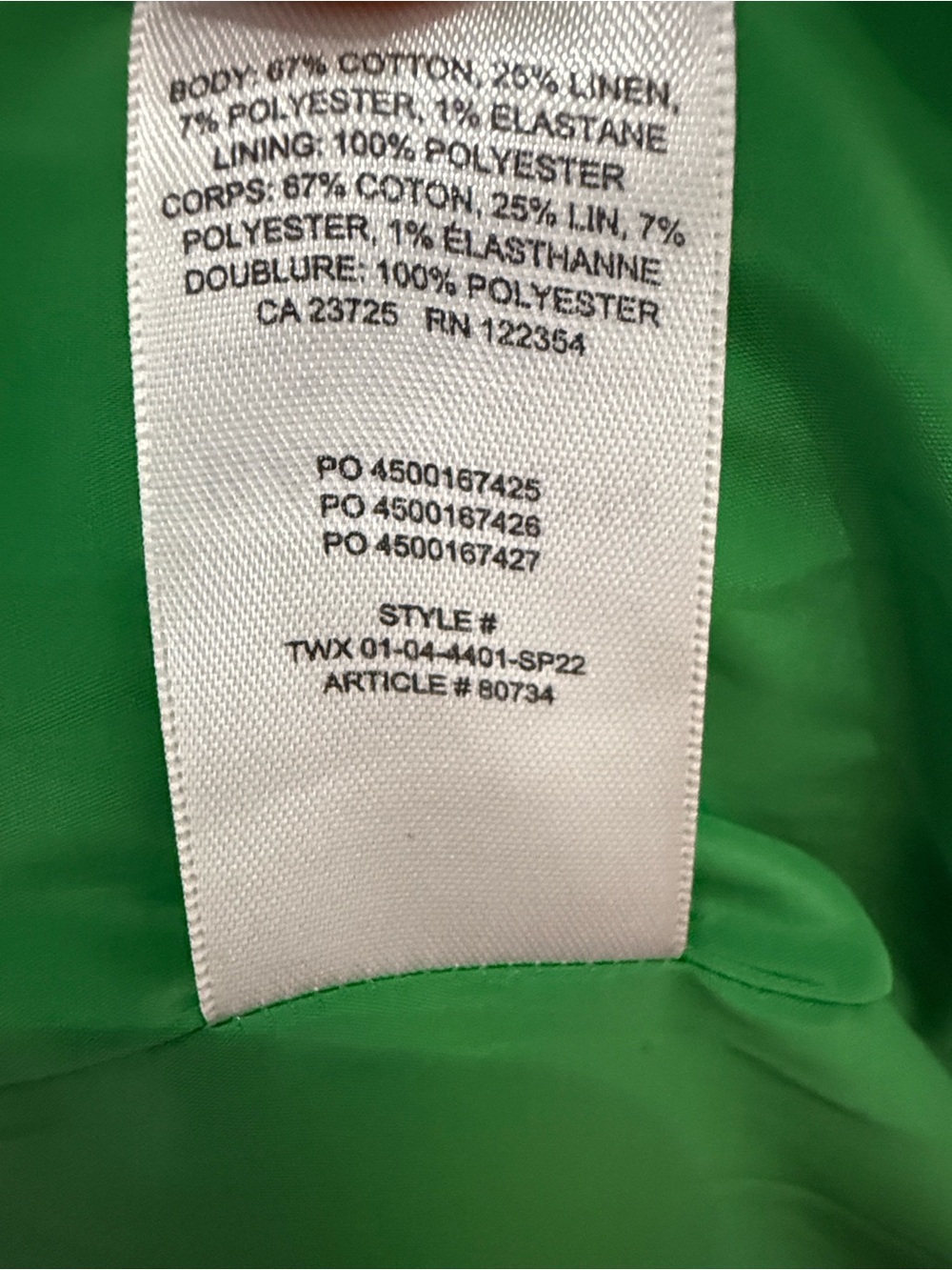 Babaton Emerald Green Utility Overshirt - Picture 4 of 8